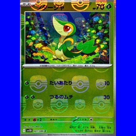 sv11B 001 - Snivy - MasterBall Reverse Holo