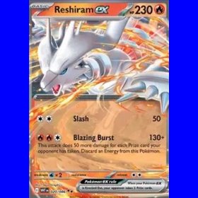 WHT 020 - Reshiram ex WHT 020 - Reshiram ex