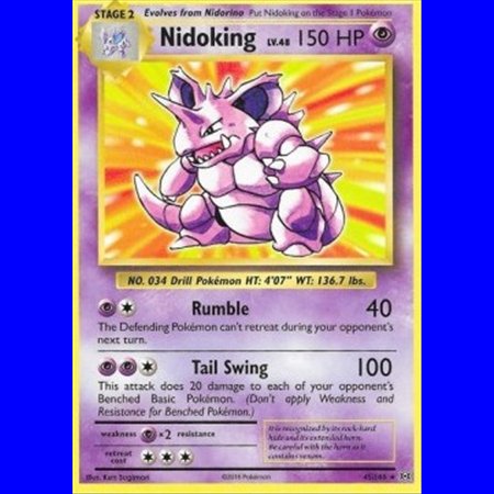 EVO 045 - Nidoking - Holo