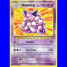 EVO 045 - Nidoking - Reverse Holo