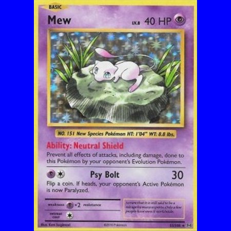 EVO 053 - Mew - Reverse Holo