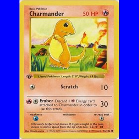 BS 046 - Charmander - 1e Editie BS 046 - Charmander - 1e Editie