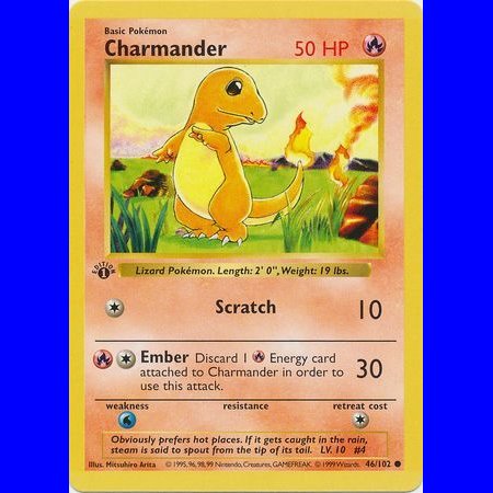 BS 046 - Charmander - 1e Editie