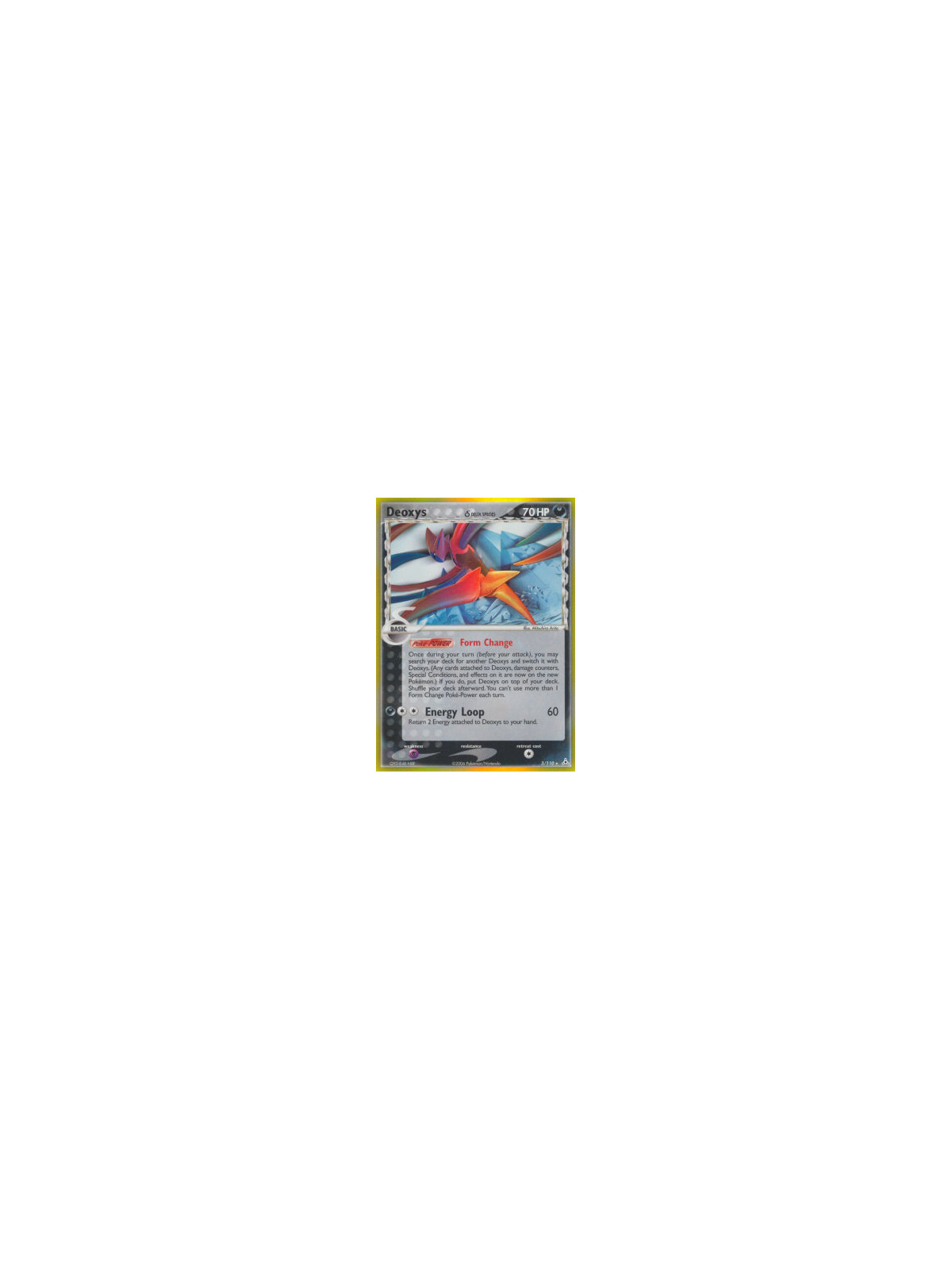 HP 003 - Deoxys Delta Species