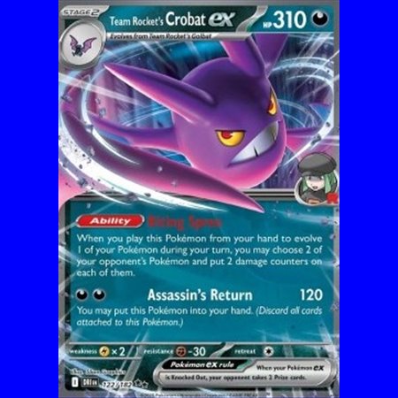 DRI 122 - Team Rocket's Crobat ex