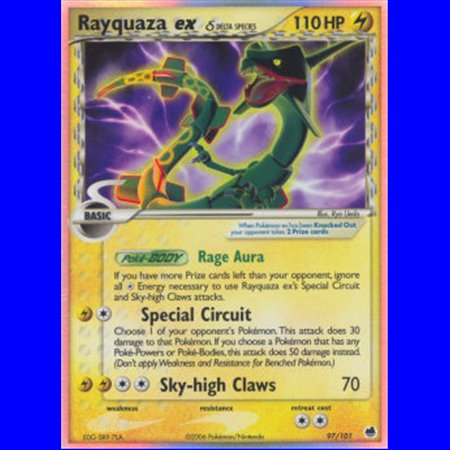DF 097 - Rayquaza ex Delta Species