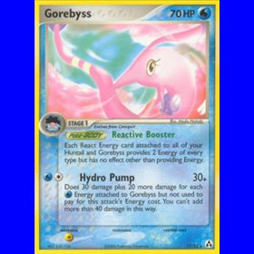 LM 017 - Gorebyss - Reverse Holo LM 017 - Gorebyss - Reverse Holo