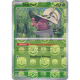 WHT 008 - Shelmet - MasterBall Reverse Holo