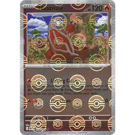 WHT 019 - Heatmor - PokeBall Reverse Holo WHT 019 - Heatmor - PokeBall Reverse Holo