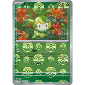 BLK 006 - Petilil - PokeBall Reverse Holo BLK 006 - Petilil - PokeBall Reverse Holo