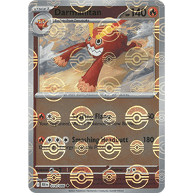 BLK 014 - Darmanitan - PokeBall Reverse Holo BLK 014 - Darmanitan - PokeBall Reverse Holo