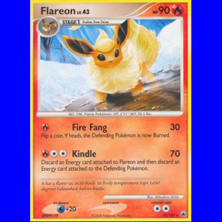 MD 019 - Flareon Lv.43 - Reverse Holo