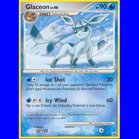 MD 020 - Glaceon Lv.46 - Reverse Holo