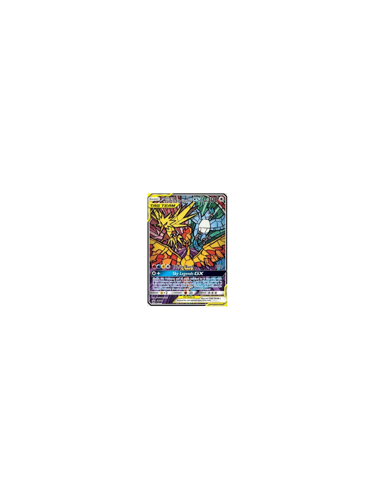 SM 210 - Moltres & Zapdos & Articuno GX - Sealed