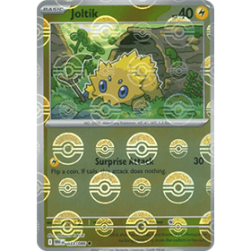 WHT 033 - Joltik - PokeBall Reverse Holo WHT 033 - Joltik - PokeBall Reverse Holo