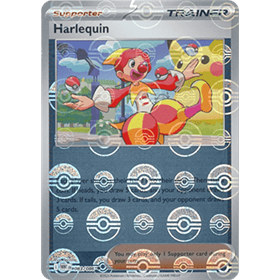 WHT 083 - Harlequin - PokeBall Reverse Holo WHT 083 - Harlequin - PokeBall Reverse Holo