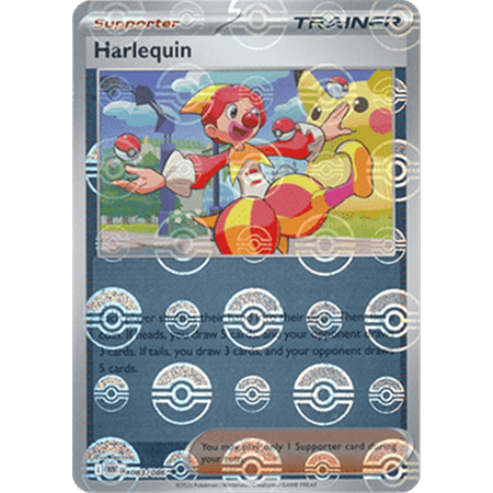 WHT 083 - Harlequin - PokeBall Reverse Holo