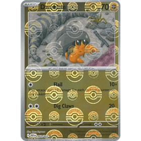 BLK 051 - Dwebble - PokeBall Reverse Holo BLK 051 - Dwebble - PokeBall Reverse Holo