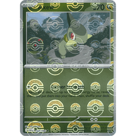 BLK 068 - Axew - PokeBall Reverse Holo