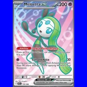 BLK 159 - Meloetta ex BLK 159 - Meloetta ex