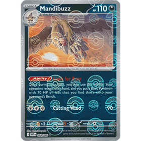 WHT 064 - Mandibuzz - PokeBall Reverse Holo WHT 064 - Mandibuzz - PokeBall Reverse Holo
