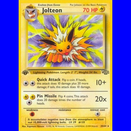 JUNL 020 - Jolteon - 1ste Editie