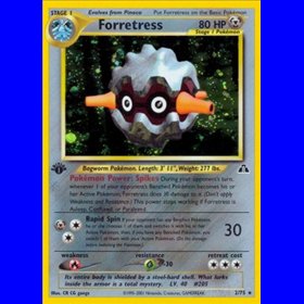 NDI 002 - Forretress - 1st Edition