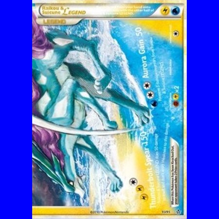 UL 093 - Raikou & Suicune LEGEND