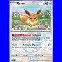 PRE 074 - Eevee - PokeBall Reverse Holo