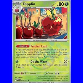 PRE 010 - Dipplin - PokeBall Reverse Holo