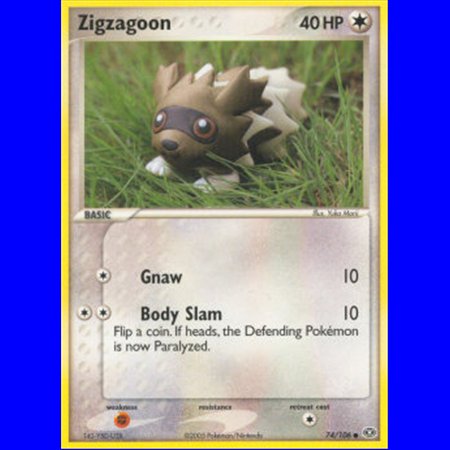 EM 074 - Zigzazoon - Reverse Holo