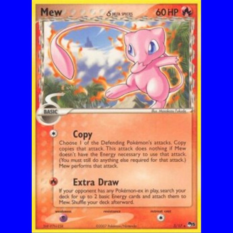 POP5 003 - Mew Delta Species - Non Holo