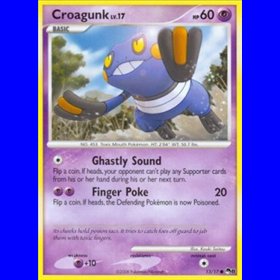 POP8 013 - Croagunk Lv.17 - Reverse Holo POP8 013 - Croagunk Lv.17 - Reverse Holo