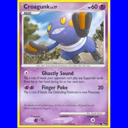 POP8 013 - Croagunk Lv.17 - Reverse Holo