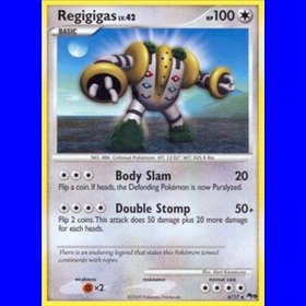 POP9 004 - Regigigas Lv.42 POP9 004 - Regigigas Lv.42
