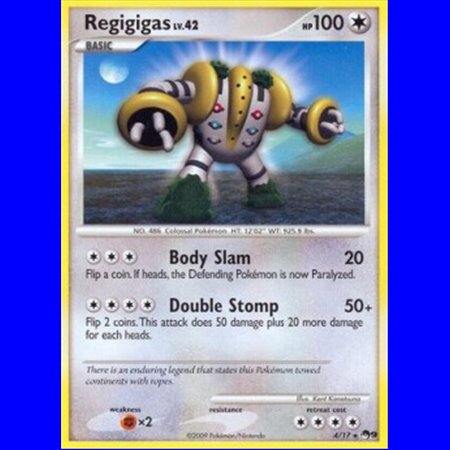 POP9 004 - Regigigas Lv.42