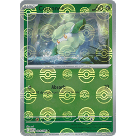 WHT 004 - Cottonee - PokeBall Reverse Holo WHT 004 - Cottonee - PokeBall Reverse Holo
