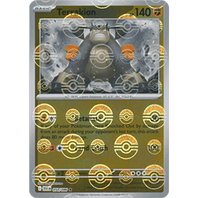 WHT 054 - Terrakion - PokeBall Reverse Holo WHT 054 - Terrakion - PokeBall Reverse Holo