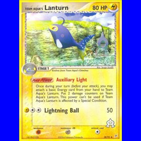 MA 028 - Team Aqua's Lanturn - Reverse Holo MA 028 - Team Aqua's Lanturn - Reverse Holo