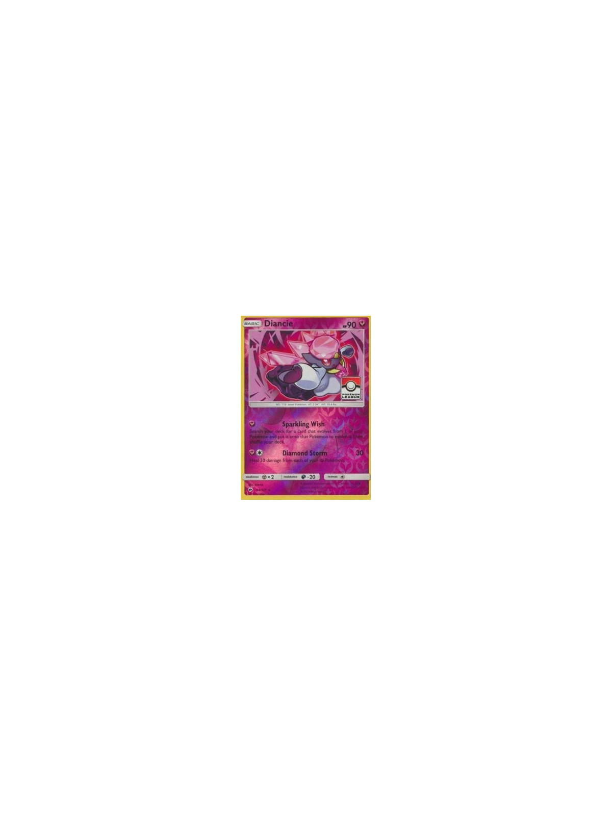 BUS 094 - Diancie - League Promo