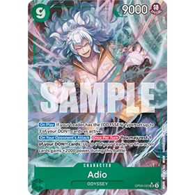 OP09-023 - Adio (V.2) OP09-023 - Adio (V.2)
