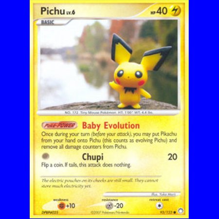 MT 093 - Pichu Lv.6 - Reverse Holo