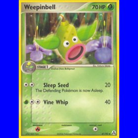 LM 047 - Weepinbell - Reverse Holo LM 047 - Weepinbell - Reverse Holo