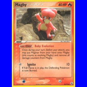 LM 058 - Magby - Reverse Holo LM 058 - Magby - Reverse Holo