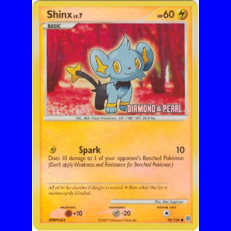 DP 098 - Shinx Lv.7 - Burger King Promo