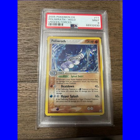 PSA - UF 011 - Poliwrath Holo (9)