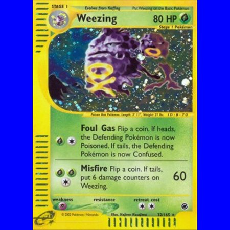 EX 032 - Weezing - Reverse Holo