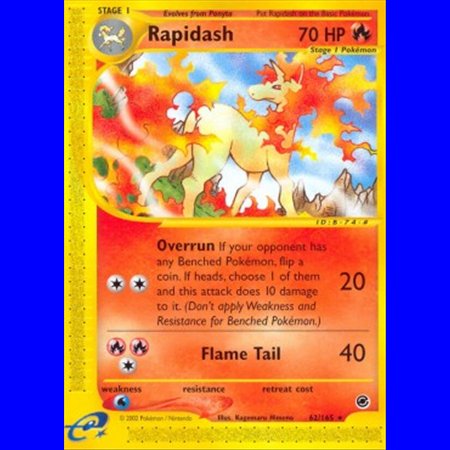 EX 062 - Rapidash - Reverse Holo