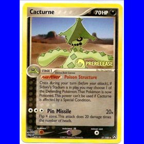 PK 027 - Cacturne - Prerelease PK 027 - Cacturne - Prerelease