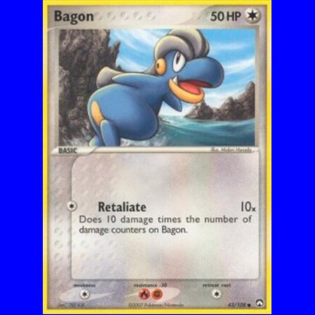 PK 043 - Bagon - Reverse Holo